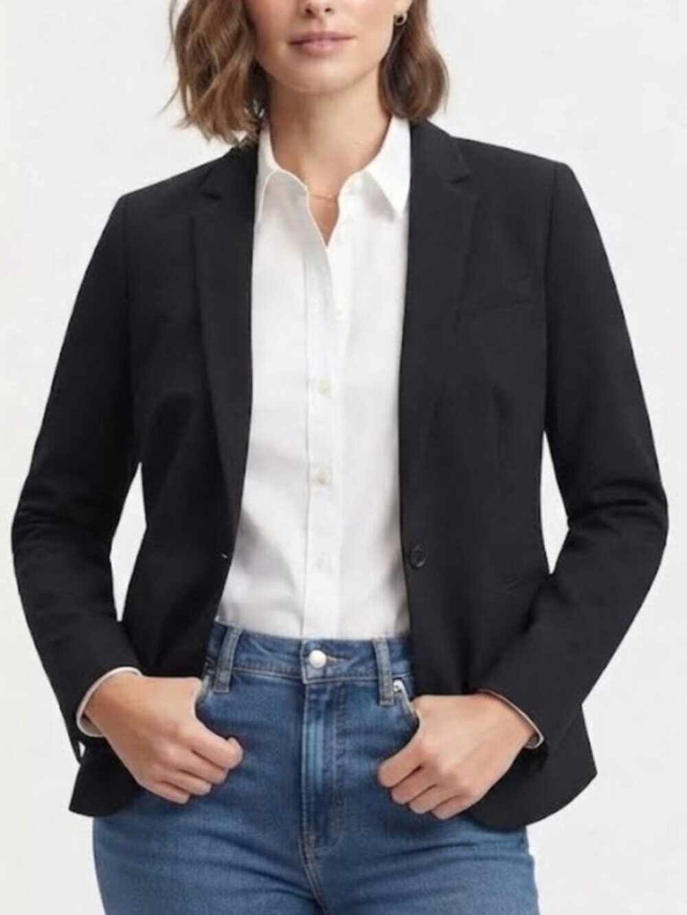 Banana Republic Classic Black Blazer